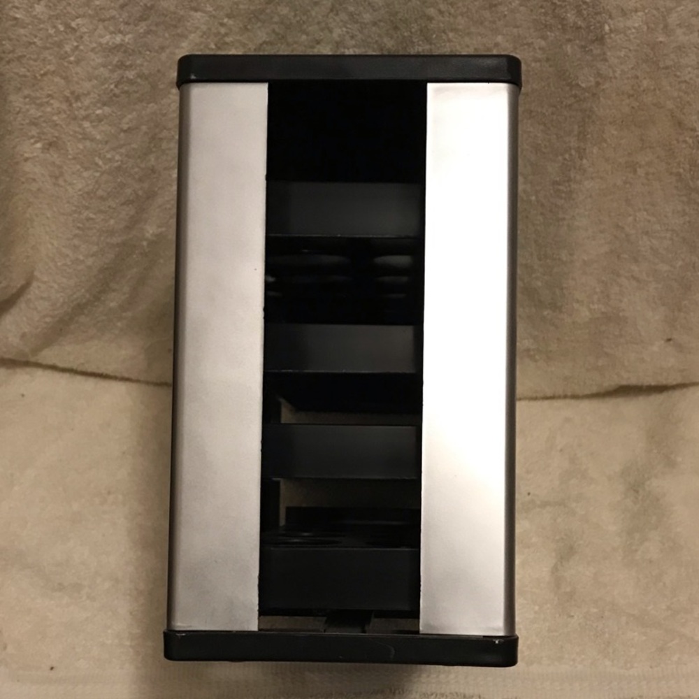 COFFEE STACK K-Cup Holder ~ 40 K-Cups • Black and Silver - Picture 7 of 8